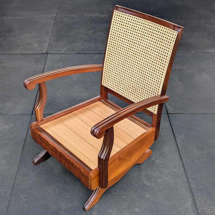 Platform rocker after restoration