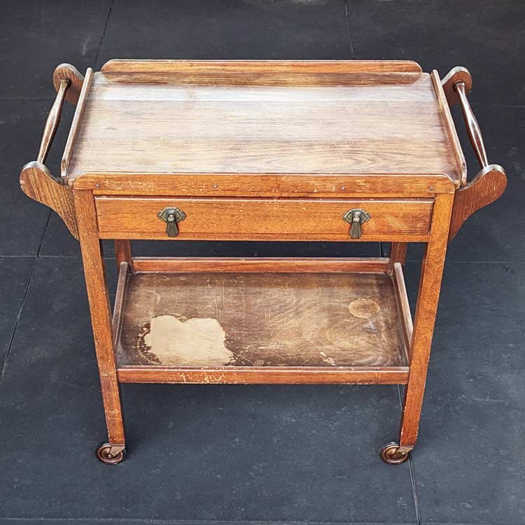 Trolley before restoration